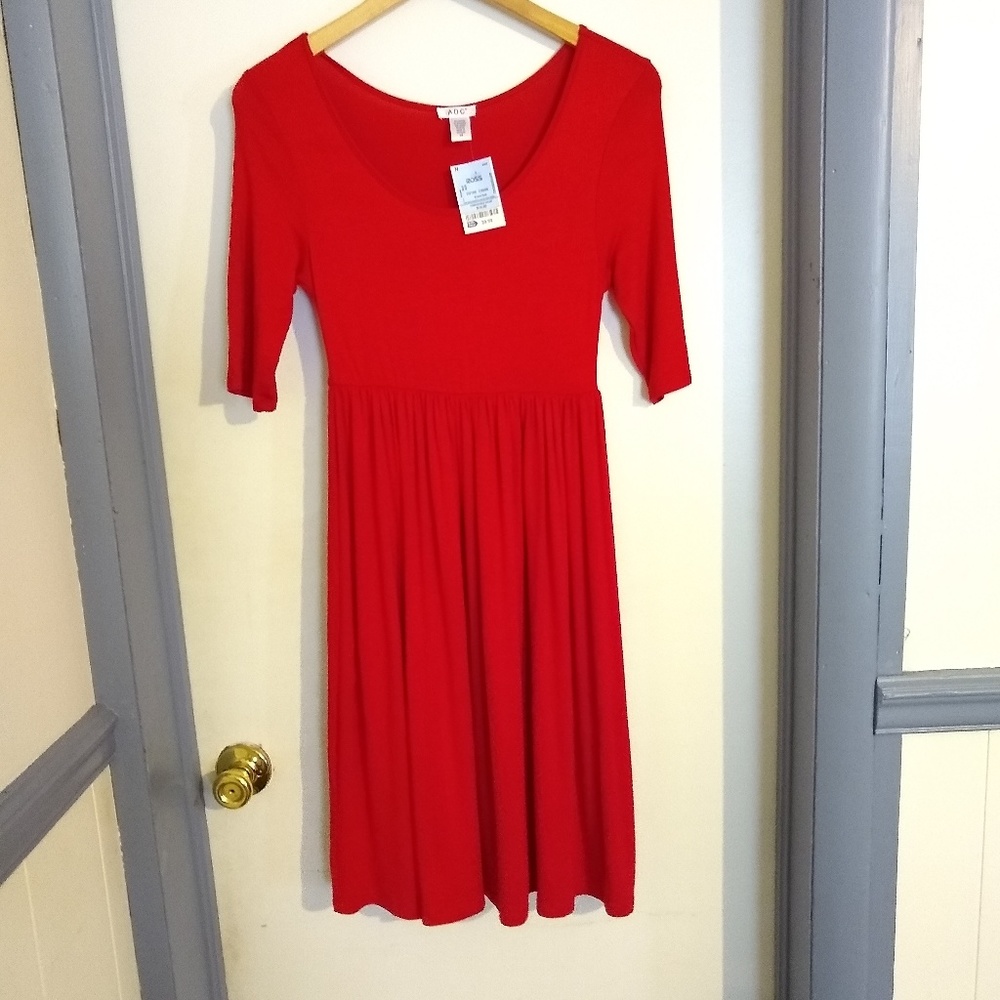 Red ADC dress